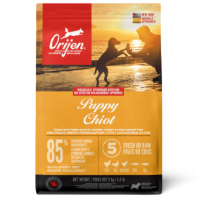 Orijen Puppy храна за подрастващи кученца с 5 вида месо 11,4кг