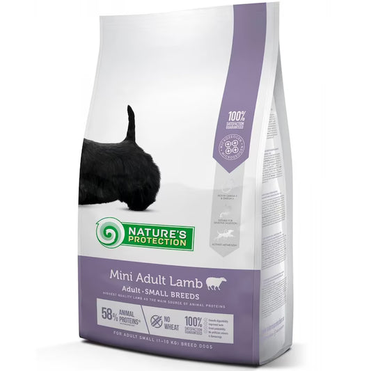 Nature's Protection Lamb Small Breeds Adult храна за кучета от малки породи с Агнешко 7,5кг
