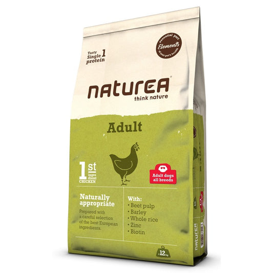 Naturea Elements Chicken & Rice Naturally appropriate Adult храна за кучета с Пилешко месо и Ориз 12кг