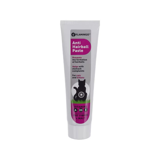Flamingo Anti Hairball Paste Малцова паста против космени топки 100г