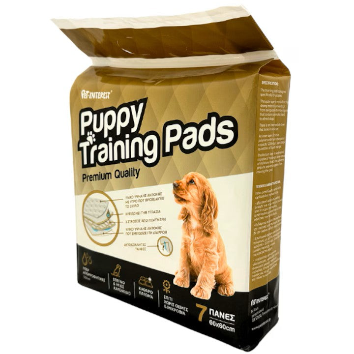 Pet Interest Premium Puppy абсорбираща постелка за дресировка на кученца 60/60 7бр/оп
