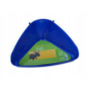 Kerbl Pet ъглова тоалетна за зайче 35х22х16см
