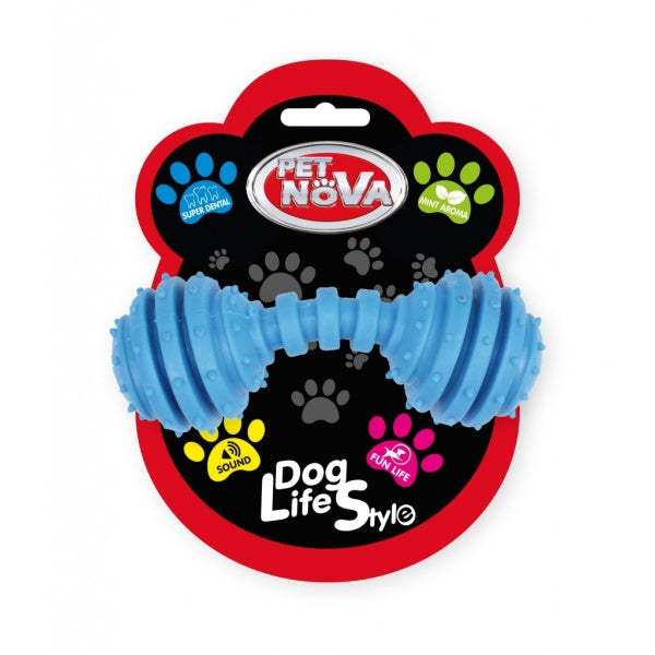 Pet Nova дентална играчка за кучета гиричка с аромат на мента 12см