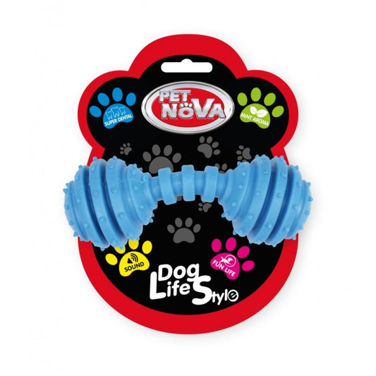 Pet Nova дентална играчка за кучета гиричка с аромат на мента 12см