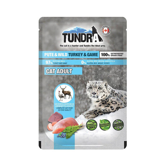 Tundra Turkey & Game Adult храна за котки с Пуешко и Дивеч 85г пауч
