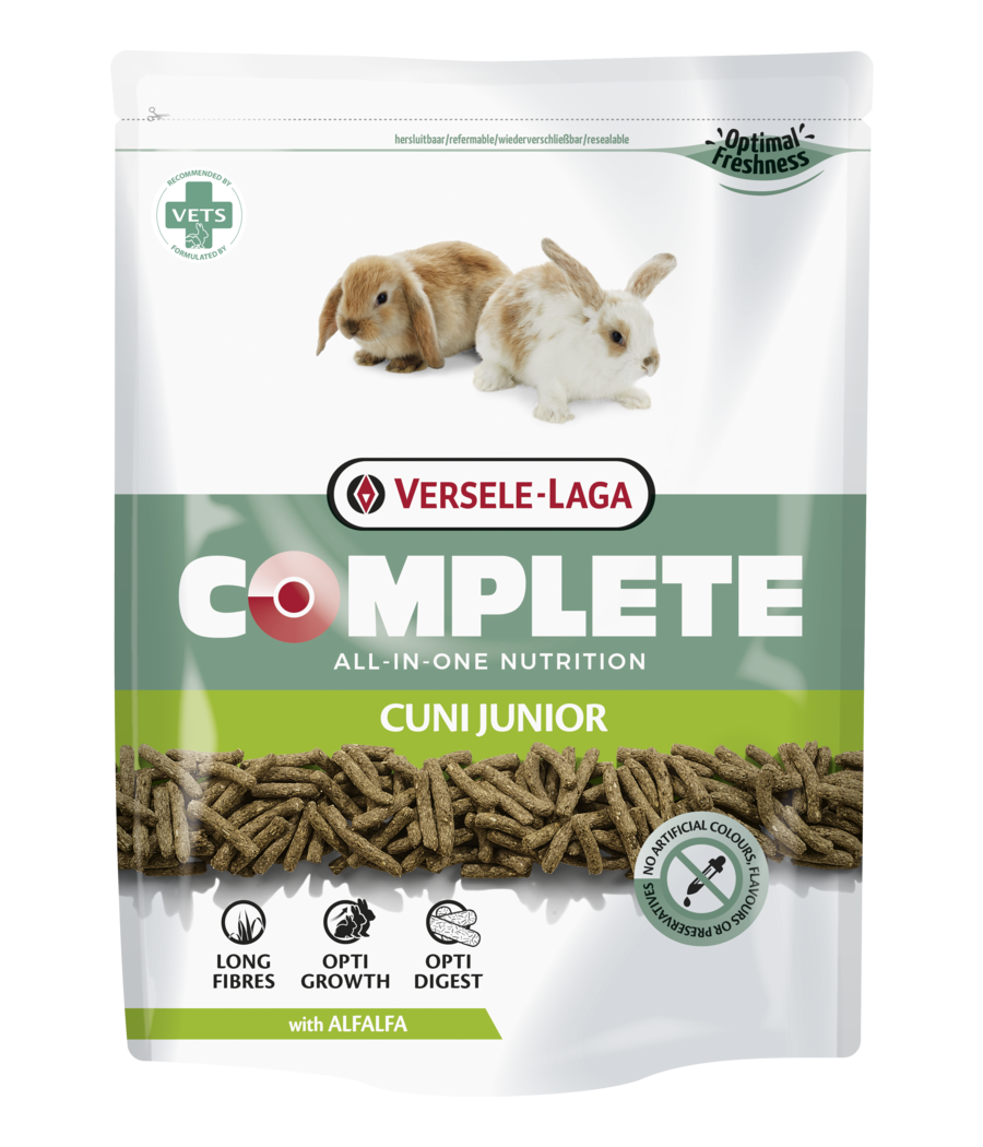 Versele Laga Complete Cuni Junior храна за подрастващи зайчета до 8 месеца 500г
